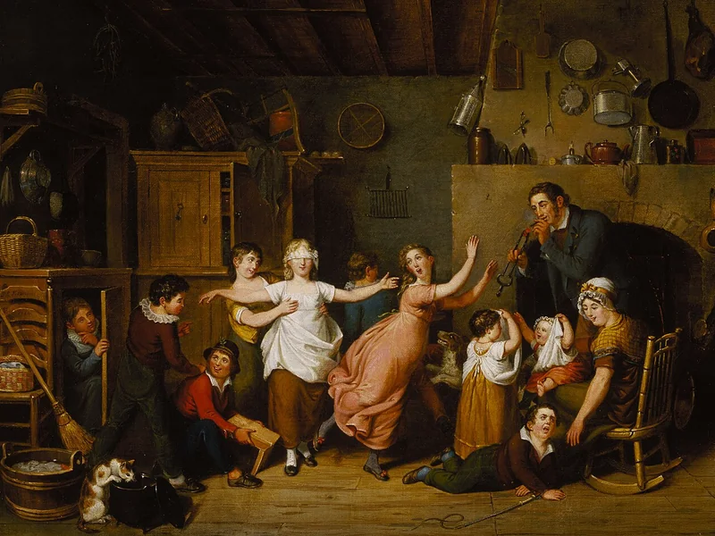 1786-John Lewis Krimmel - Buff per ciechi